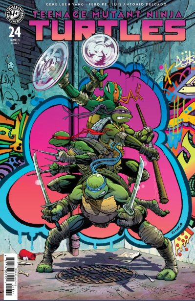 Teenage Mutant Ninja Turtles #24 Cover E Ian Cinco Variant