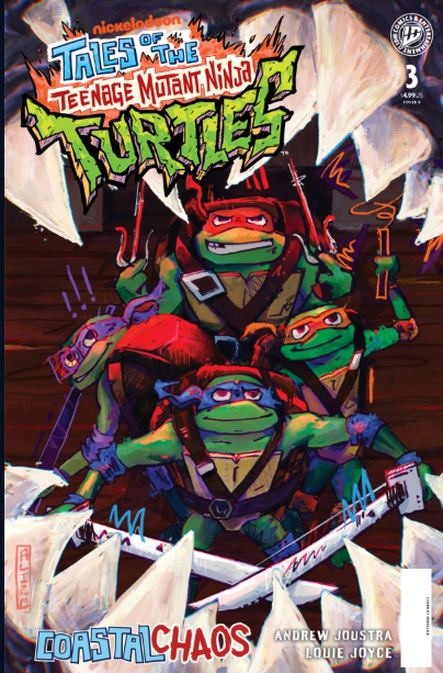 Tales of the Teenage Mutant Ninja Turtles: Coastal Chaos #3 Cover B Nerfalice Variant