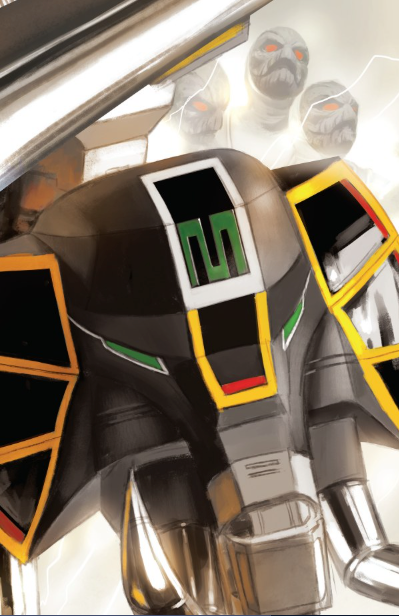 Mighty Morphin Power Rangers #6 Cover C Miguel Mercado Megazord Connecting Virgin Variant