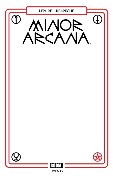 Minor Arcana #20 Cover C Blank Variant