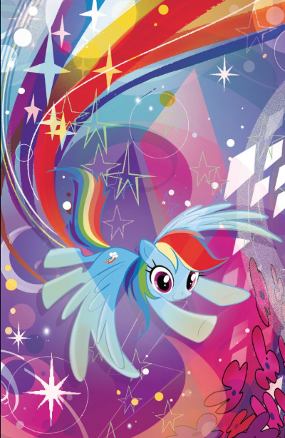 My Little Pony: Friendship is Magic #1 Cover C Nicoletta Baldari Connecting Virgin Variant