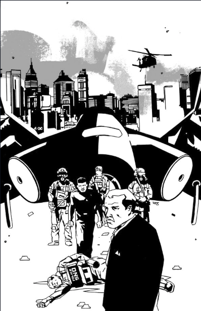 No One Escapes The Dialectic #1 Cover F Antonio Fuso Black & White Virgin Variant