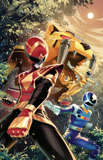 Power Rangers Unlimited #5 Cover D Alessio Zonno Foil Virgin Variant