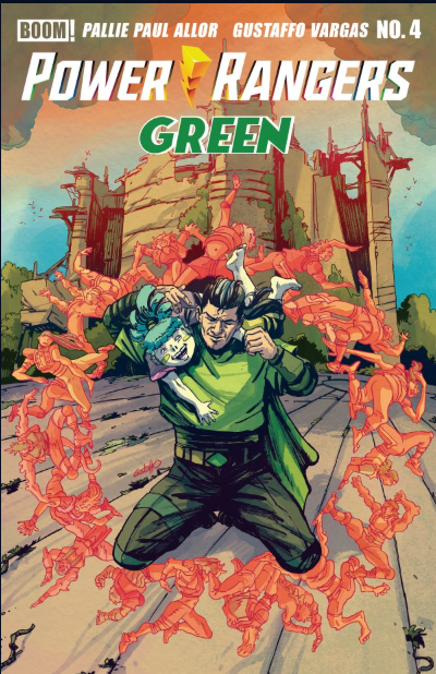 Power Rangers: Green #4 Cover B Gustaffo Vargas Variant