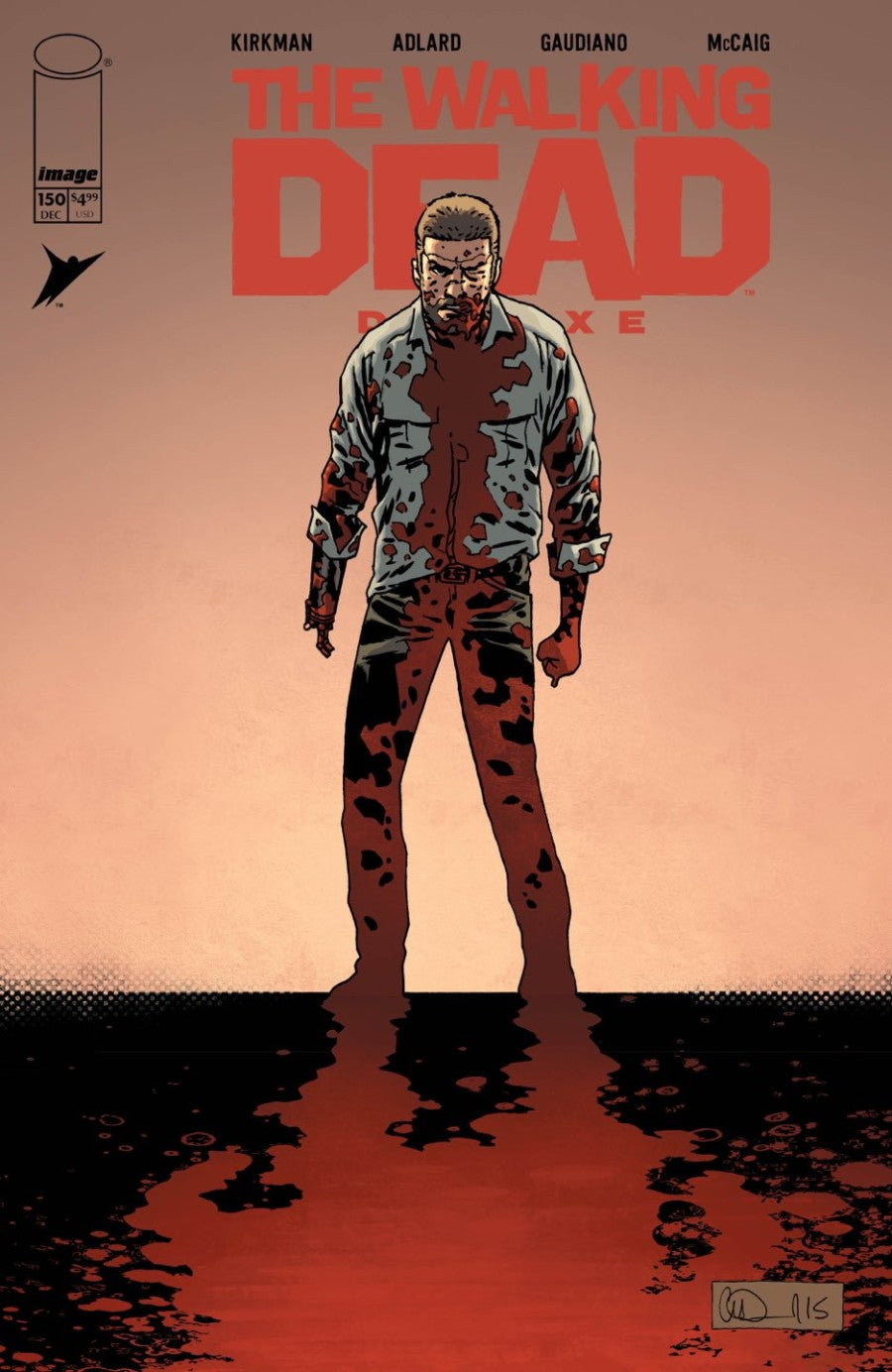 The Walking Dead Deluxe #150 Cover B Charlie Adlard Variant