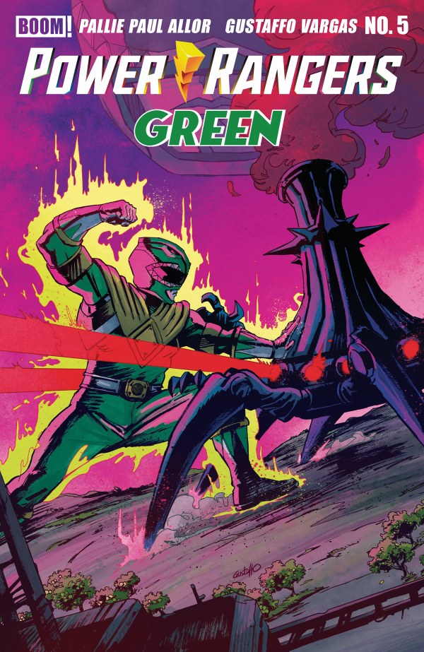 Power Rangers: Green #5 Cover B Gustaffo Vargas Variant