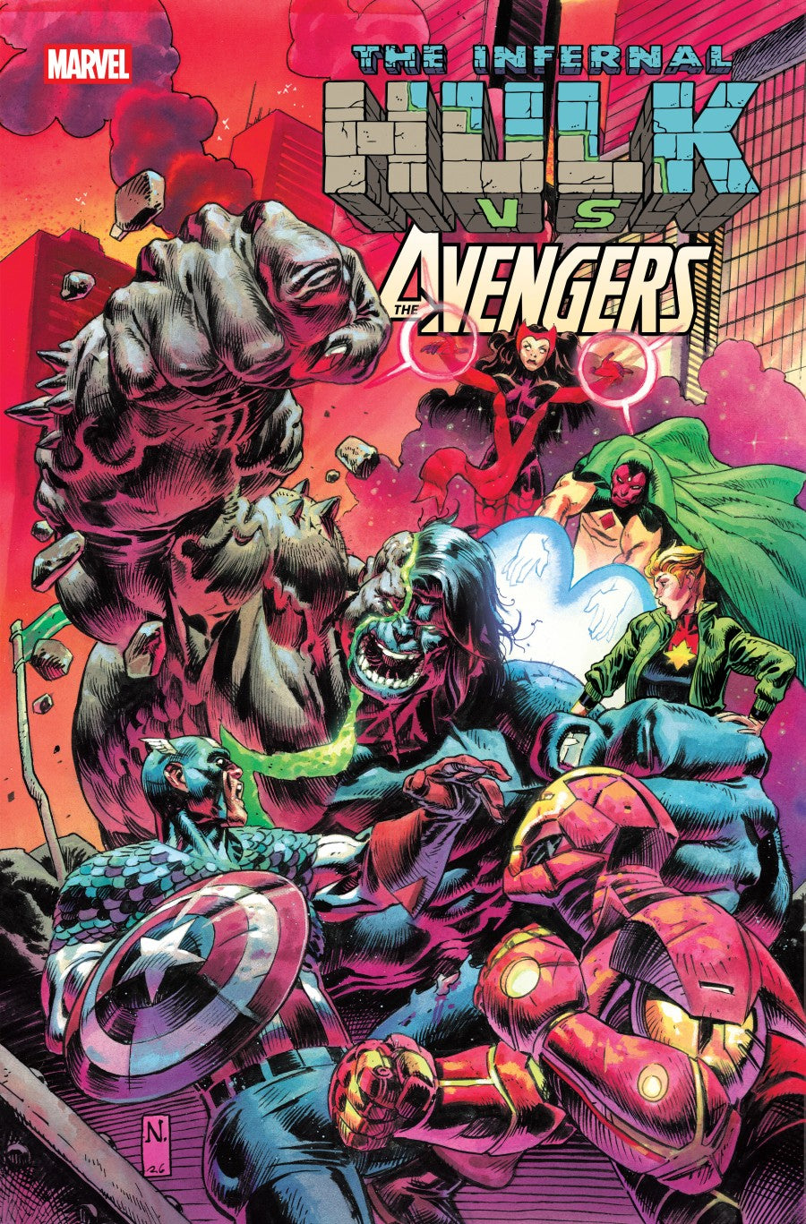 Infernal Hulk vs. Avengers #1