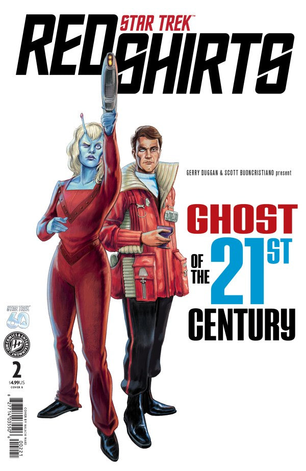 Star Trek: Red Shirts – Ghost of the 21st Century #2 Cover B Malachi Ward Variant