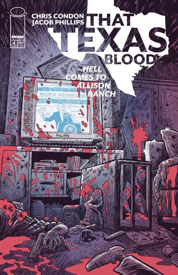 That Texas Blood: Hell Comes to Allison Ranch #4 Cover B Juni Ba Variant