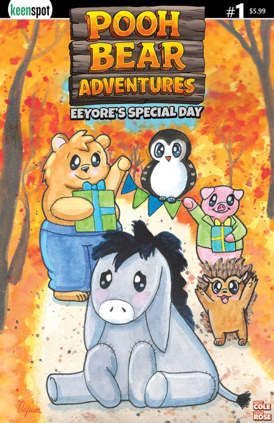 Pooh Bear Adventures: Eeyore's Special Day #1 Cover C Napua Ahina Variant
