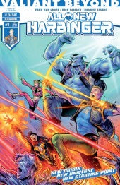 Valiant Beyond: All-New Harbinger #1 Cover B Guillermo Fajardo Wraparound Variant