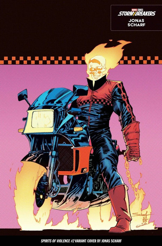 Spirits of Violence #2 Jonas Scharf From the Chaos a Costume Variant