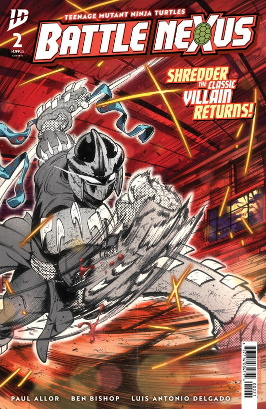 Teenage Mutant Ninja Turtles: Battle Nexus #2 Cover B Ricardo López Ortiz Variant