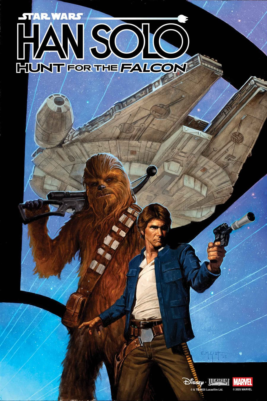 Star Wars: Han Solo – Hunt for the Falcon #4 Erik M. Gist Variant
