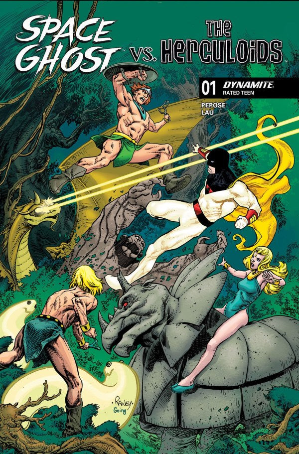 Space Ghost vs. the Herculoids #1 Cover E Tom Raney Variant