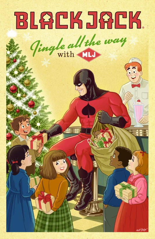 Archie's Christmas Spectacular #1 Cover F Matt Talbot Black Jack Foil Variant