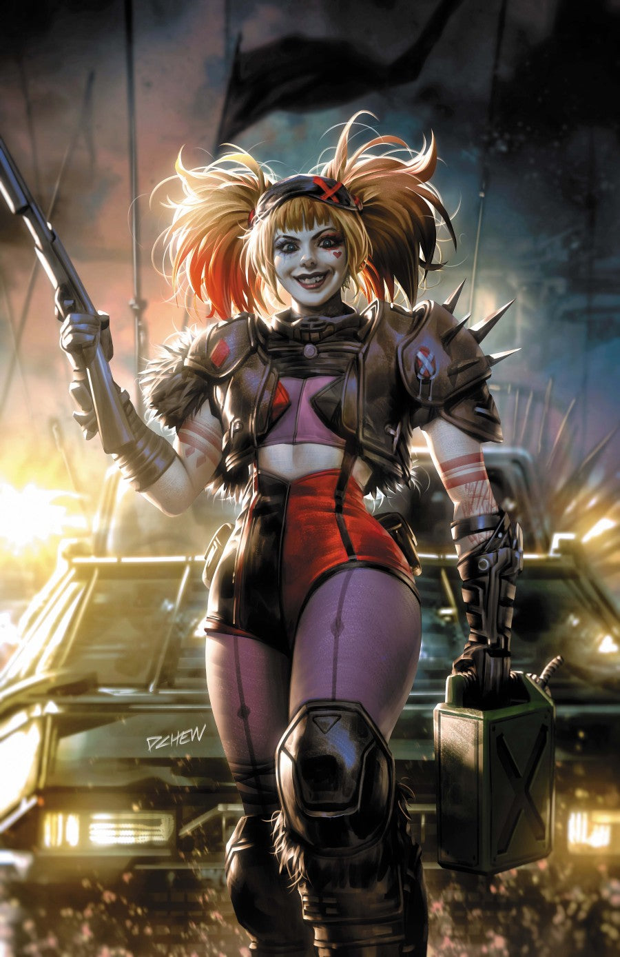 Harley Quinn #66 Cover D Derrick Chew Variant