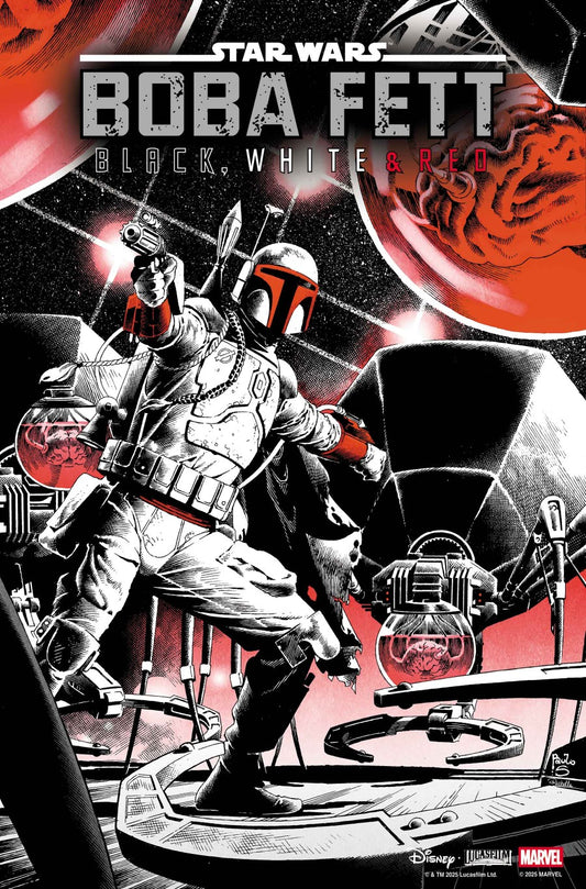 Star Wars: Boba Fett – Black, White & Red #3 Paulo Siqueira Variant