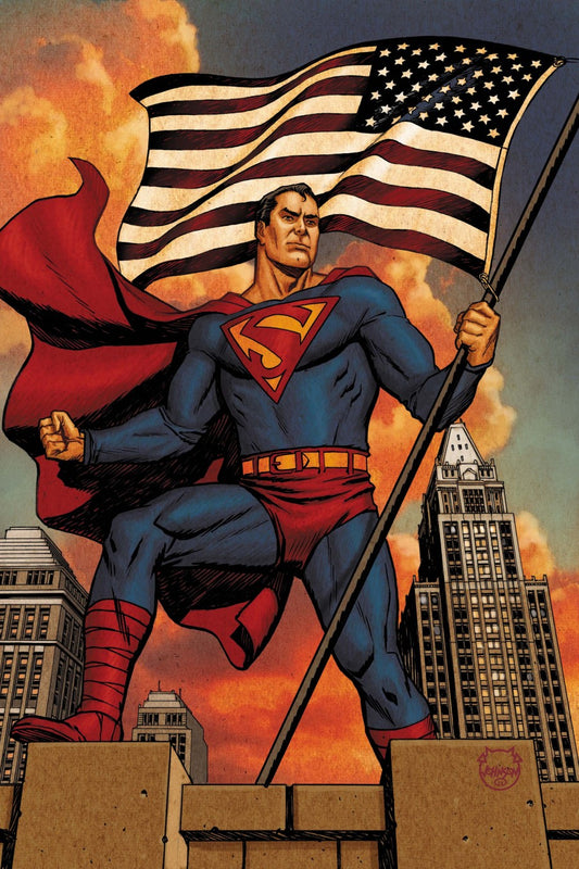 Superman: The Stranger #1 Cover B Dave Johnson Variant