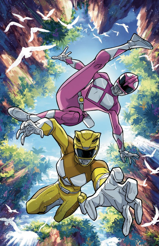 Mighty Morphin Power Rangers #3 Cover E Enid Balám Foil Virgin Variant