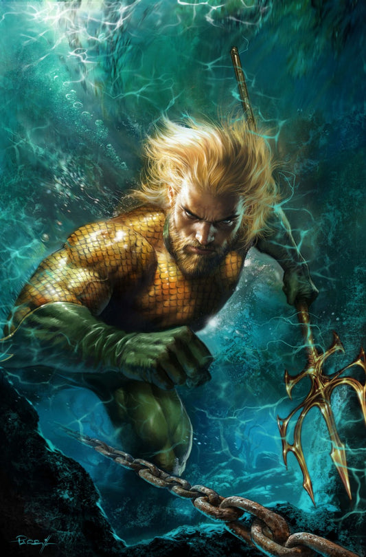Aquaman #9 Cover B Lucio Parrillo Variant