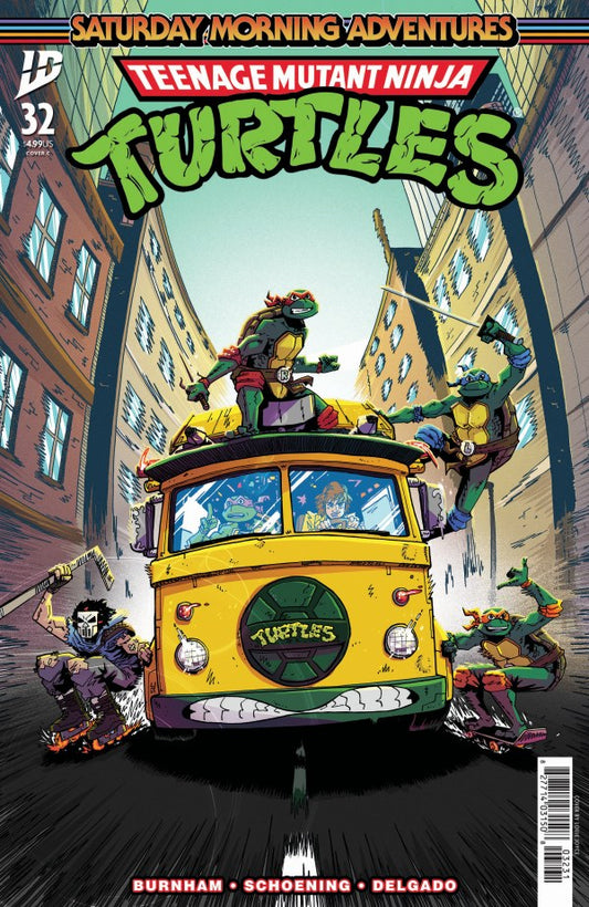 Teenage Mutant Ninja Turtles: Saturday Morning Adventures #32 Cover C Louie Joyce Variant