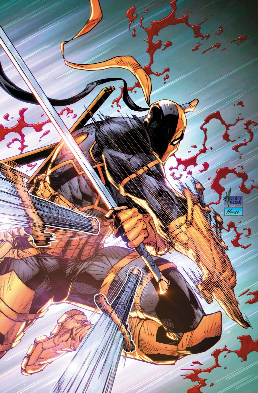 Deathstroke the Terminator #10 Cover C V. Ken Marion Variant