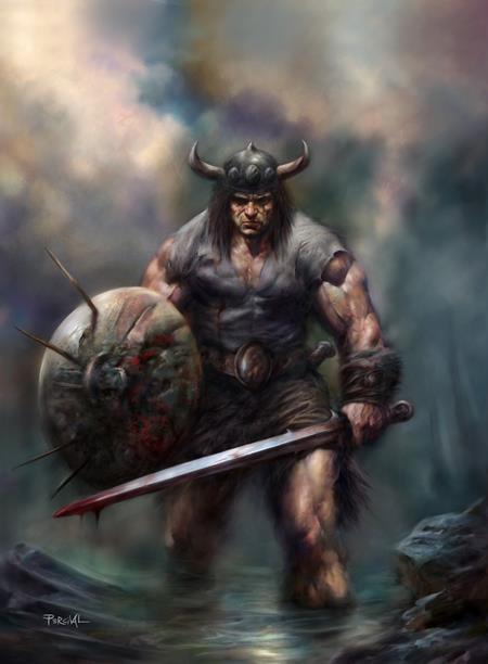 The Savage Sword of Conan #16 Cover D Nick Percival Virgin Variant