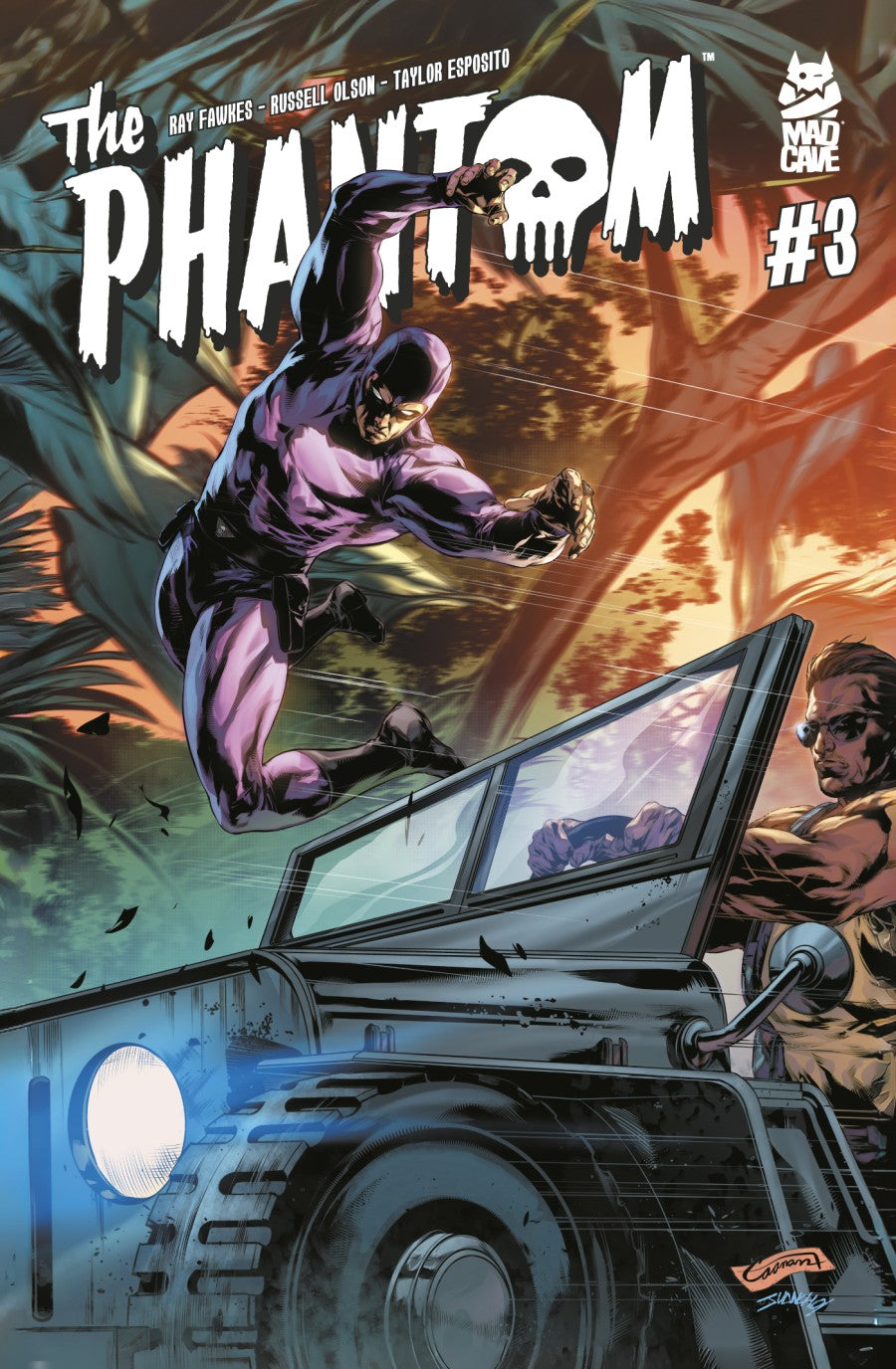 The Phantom #3 Cover B Caanan White Variant