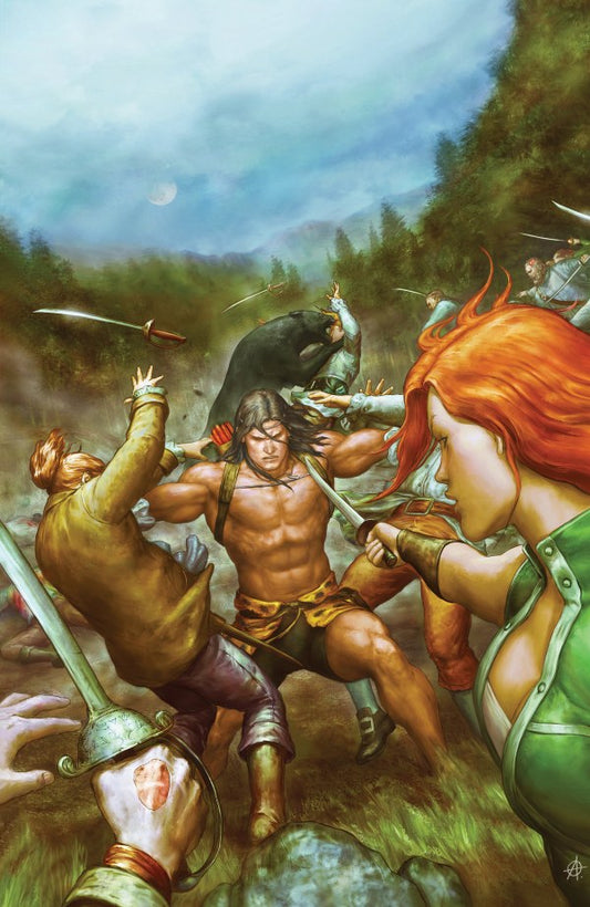 Tarzan Beyond #4 Cover C Agustin Alessio Virgin Variant