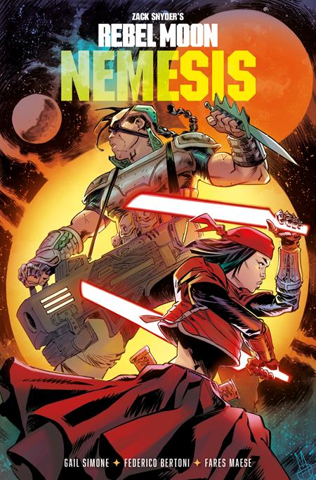 Rebel Moon: Nemesis #4 Cover B Frank Mazzoli Variant