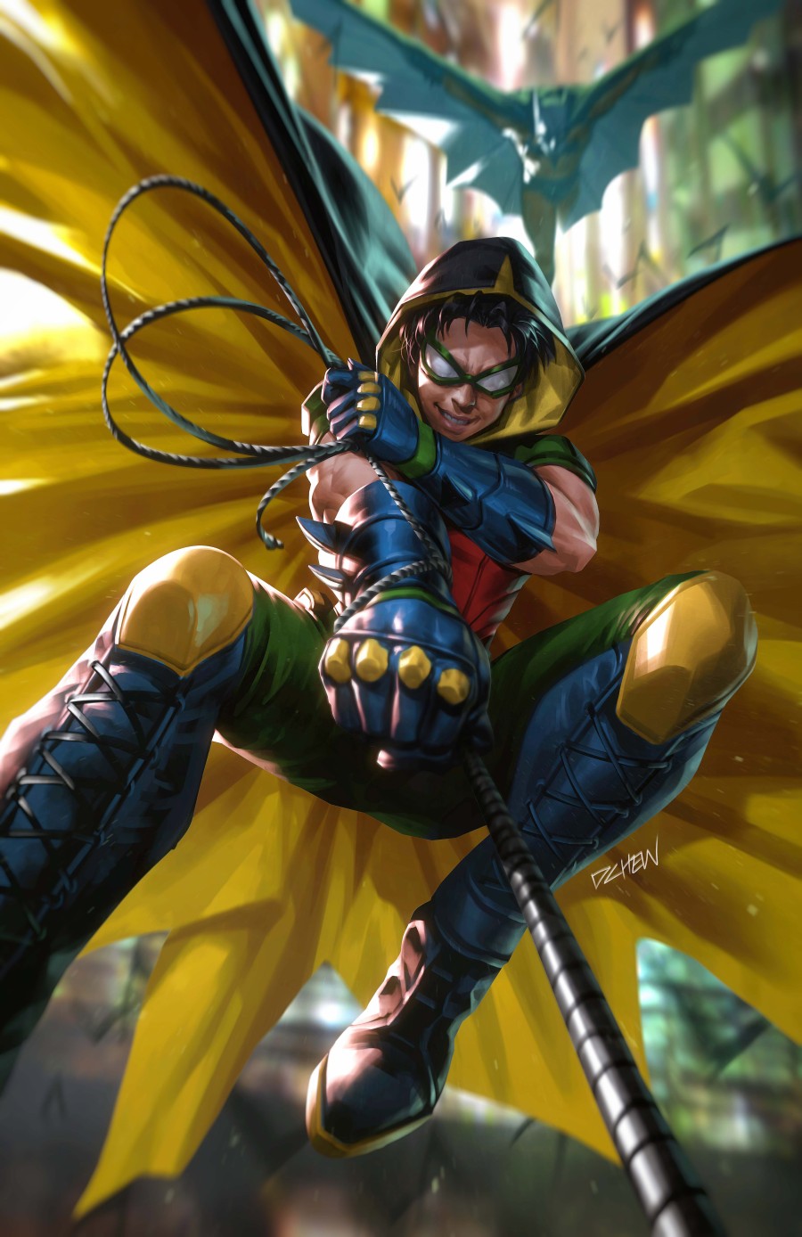 Batman and Robin #27 Cover C Derrick Chew Variant