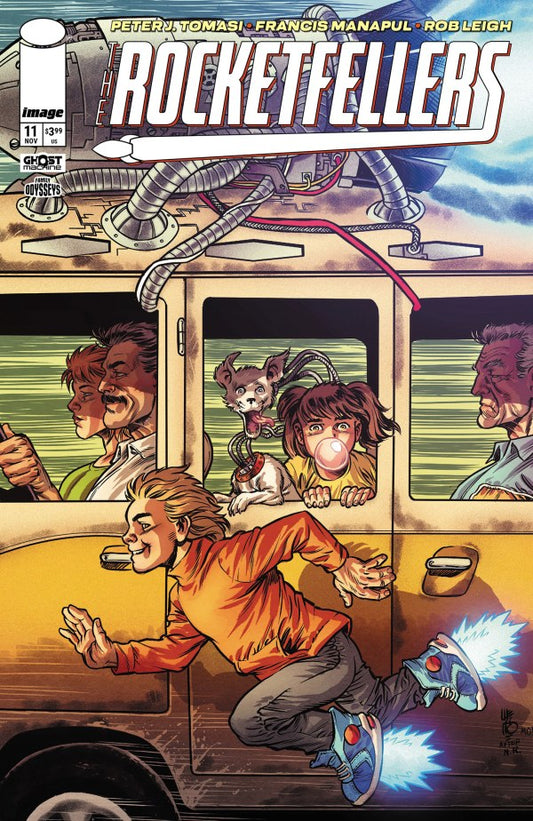 The Rocketfellers #11 Cover B Jesús Merino Variant