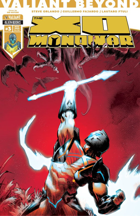 Valiant Beyond: The X-O Manowar #3 Cover C Sid Kotian Variant