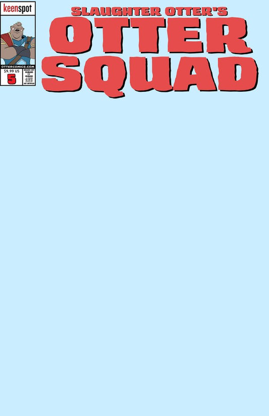 Otter Squad #5 Cover D Blank Variant
