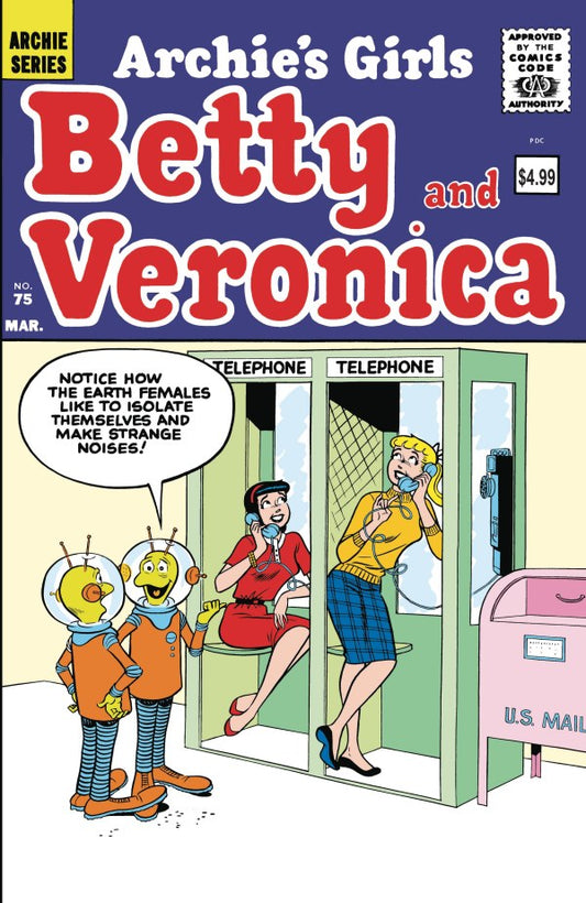 Archie's Girls Betty and Veronica #75 Facsimile Edition 2025