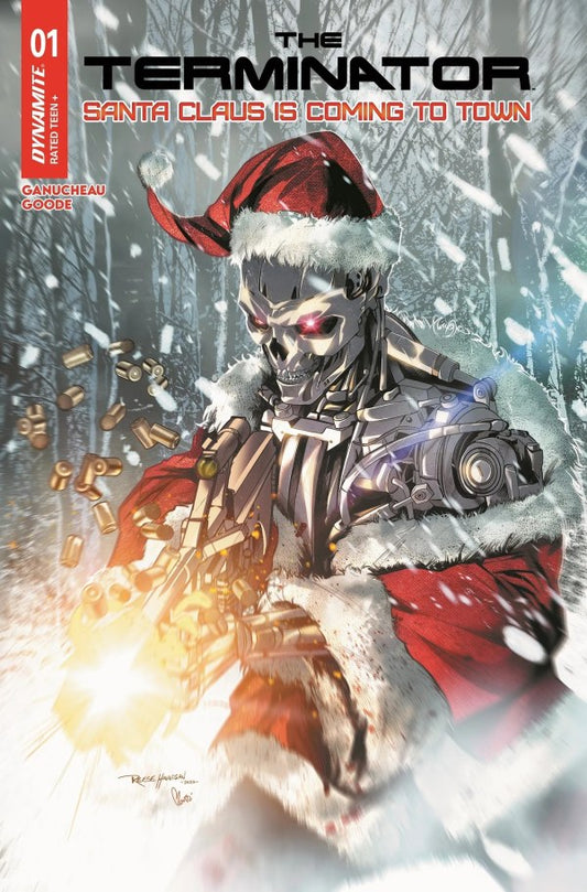 The Terminator: Santa Claus Is Coming to Town #1 Cover C Reese Hannigan Variant