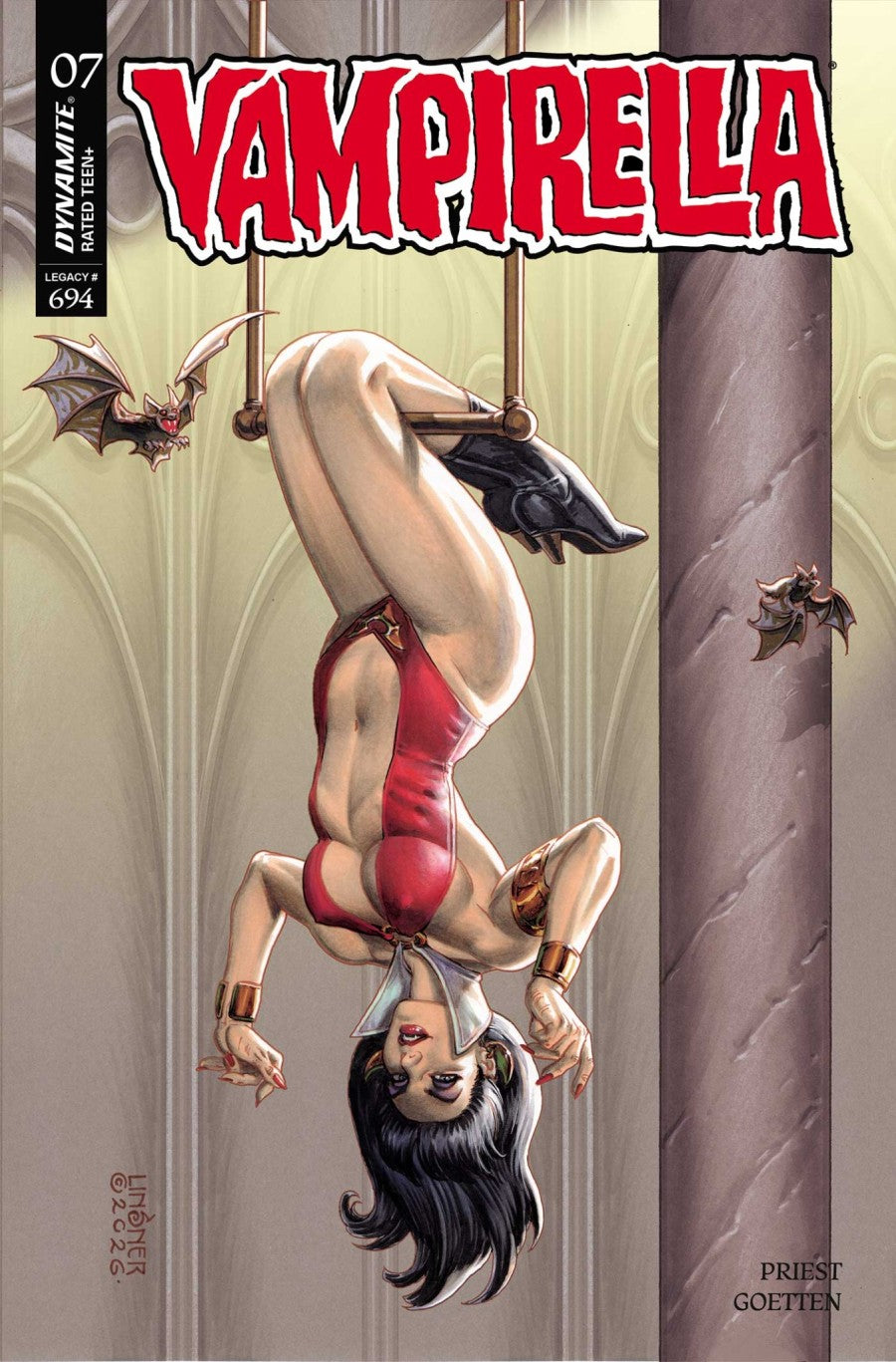 Vampirella #7 Cover C Joseph Michael Linsner Variant