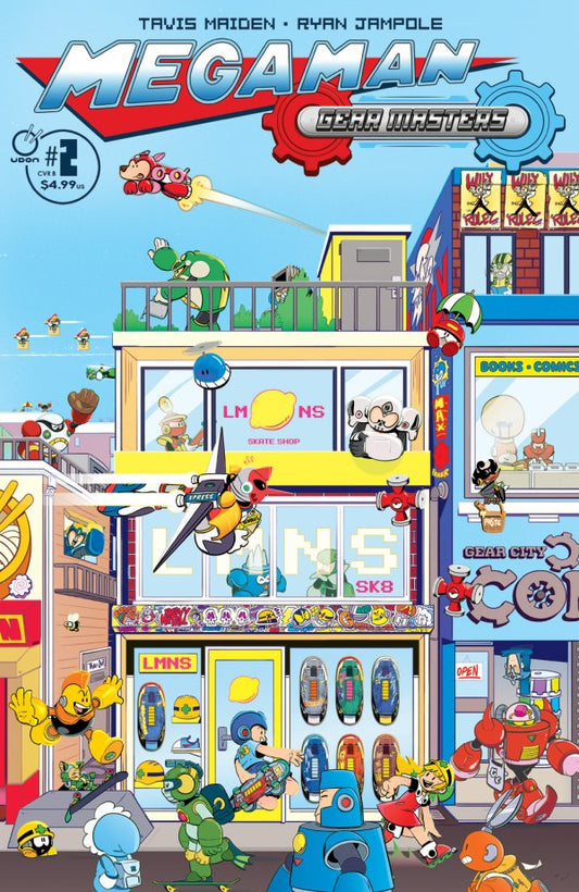 Mega Man: Gear Masters #2 Cover B Tavis Maiden Variant