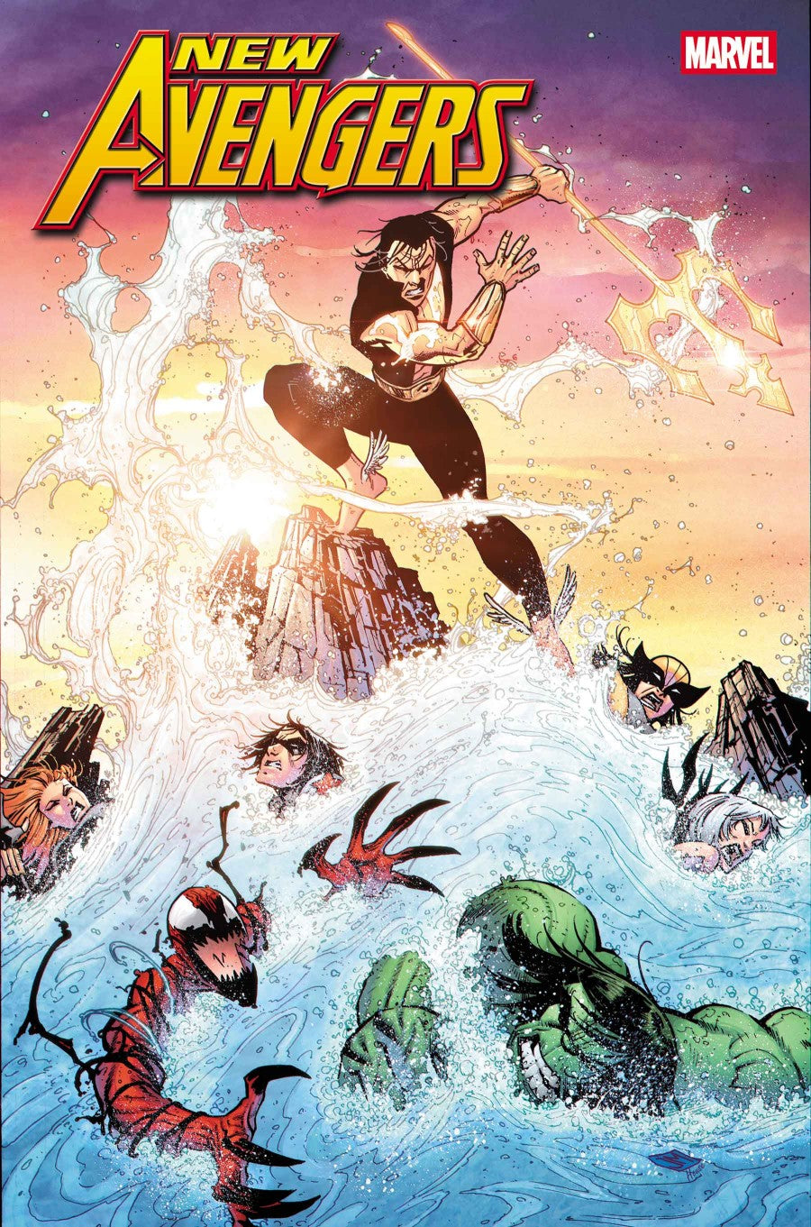 The New Avengers #4 Justin Mason Variant