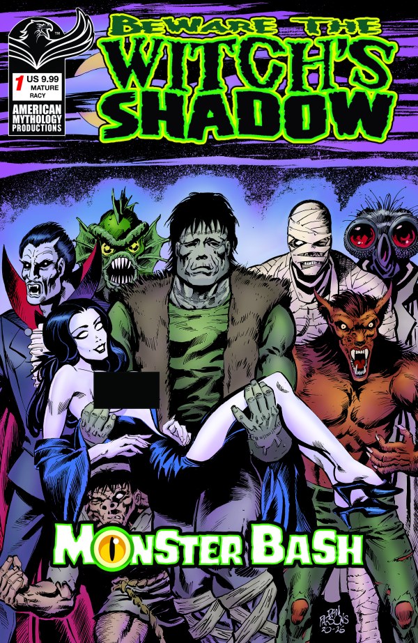 Beware the Witch's Shadow: Monster Bash #1 Cover D Dan Parsons Risque Variant