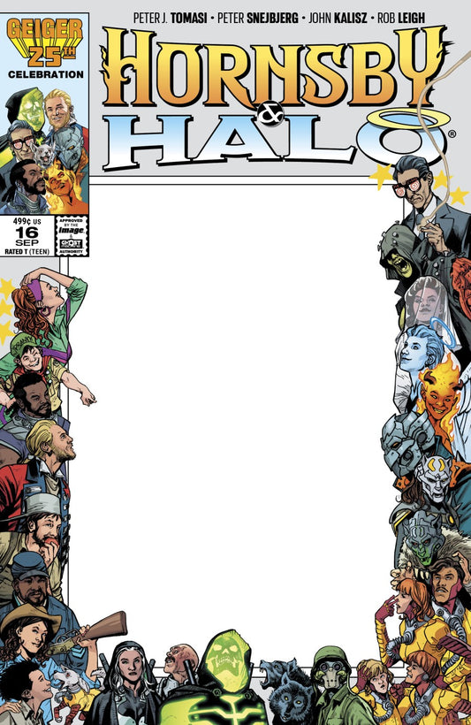 Hornsby & Halo #16 Cover C Blank Variant