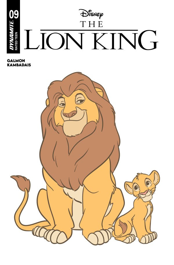 The Lion King #9 Cover B Storybook Art Variant