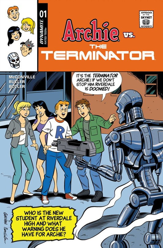 Archie vs. the Terminator #1 Cover D Bill Galvan Variant