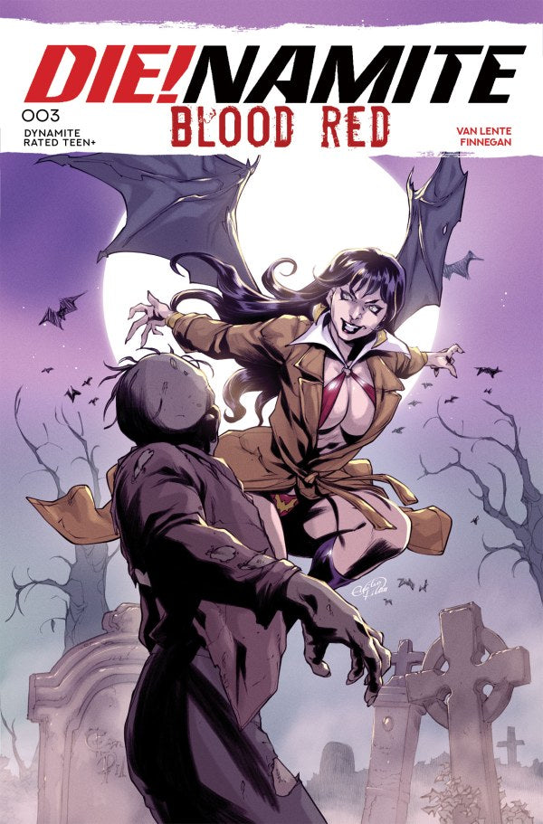 Die!Namite: Blood Red #3 Cover C Emilio Pilliu Variant