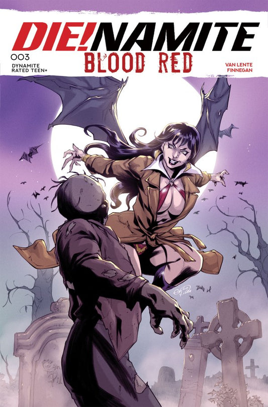 Die!Namite: Blood Red #3 Cover C Emilio Pilliu Variant