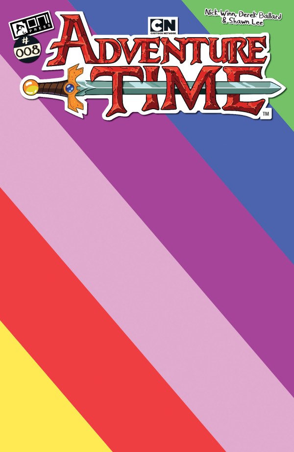 Adventure Time #8 Cover C Lady Rainicorn Rainbow Blank Variant
