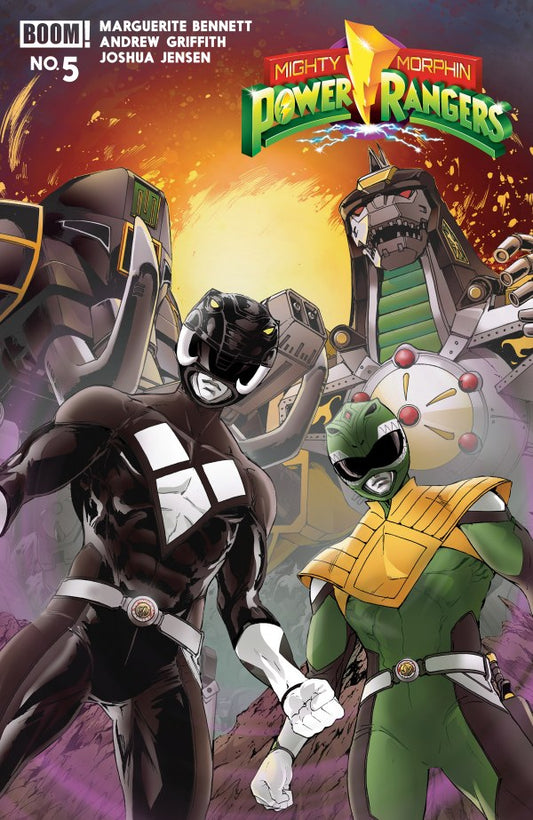 Mighty Morphin Power Rangers #5 Cover B Andrew Griffith Variant