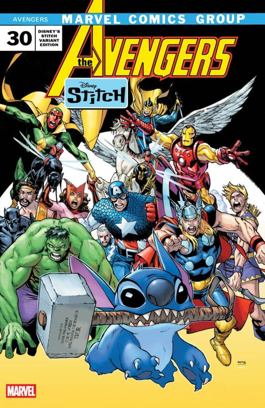 The Avengers #30 Humberto Ramos Disney Stitch Variant