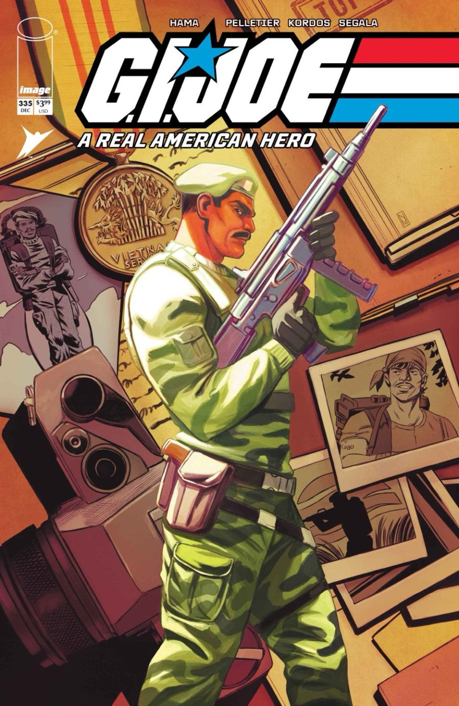 G.I. Joe: A Real American Hero #335 Cover C Nimit Malavia Secret Dossier Variant